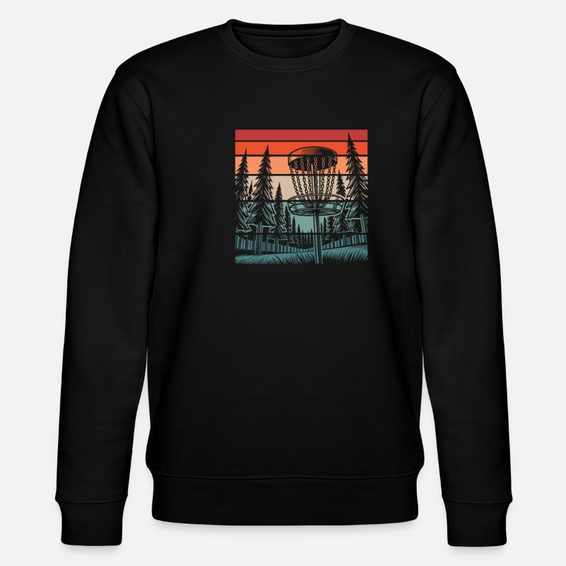 Frisbee Golf Disc Golf - Stanley/Stella CHANGER Unisex Organic Sweatshirt - black