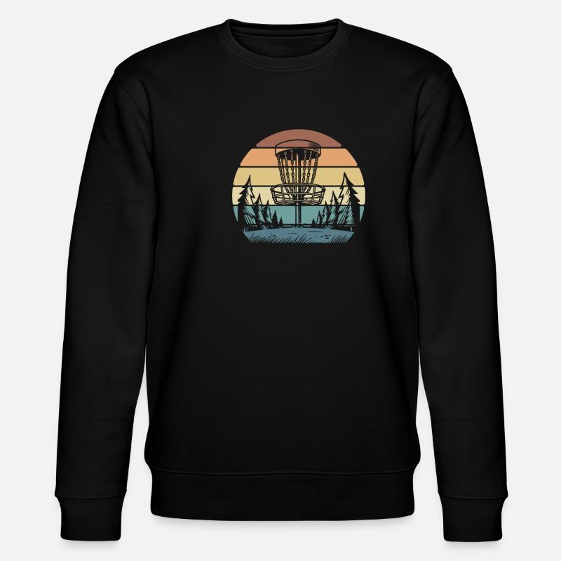 Frisbee Golf Disc Golf - Stanley/Stella CHANGER Unisex Organic Sweatshirt - black