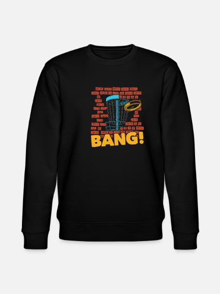 Frisbee Golf Disc Golf - Stanley/Stella CHANGER Unisex Organic Sweatshirt - black