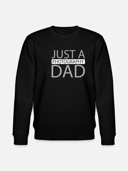 Photographer Photography Camera - Stanley/Stella CHANGER Unisex Organic Sweatshirt - black