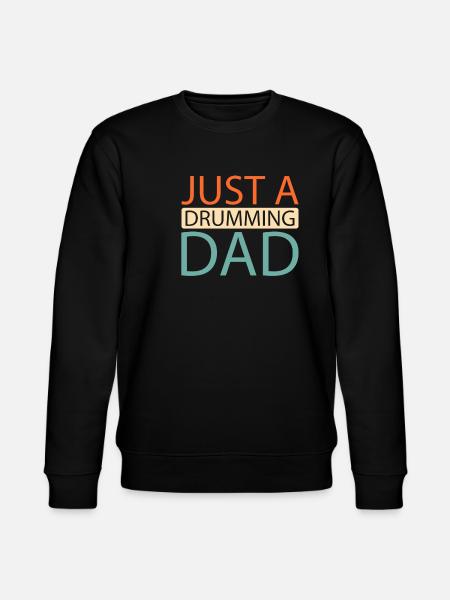 Drums Drummers Drummers - Stanley/Stella CHANGER Unisex Organic Sweatshirt - black