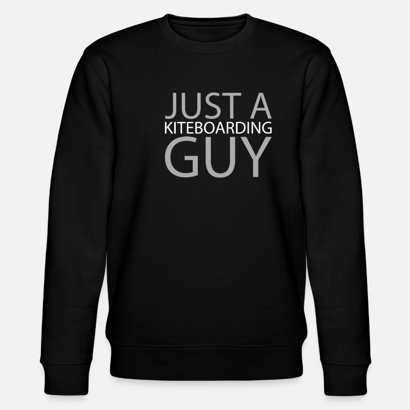 Kitesurfer Kitesurfing Kiting Kitesurfing - Stanley/Stella CHANGER Unisex Organic Sweatshirt - black