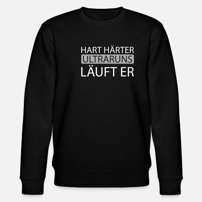Ultramarathon - Sweat bio CHANGER Stanley/Stella Unisexe - noir