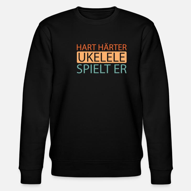 Ukulélé - Sweat bio CHANGER Stanley/Stella Unisexe - noir
