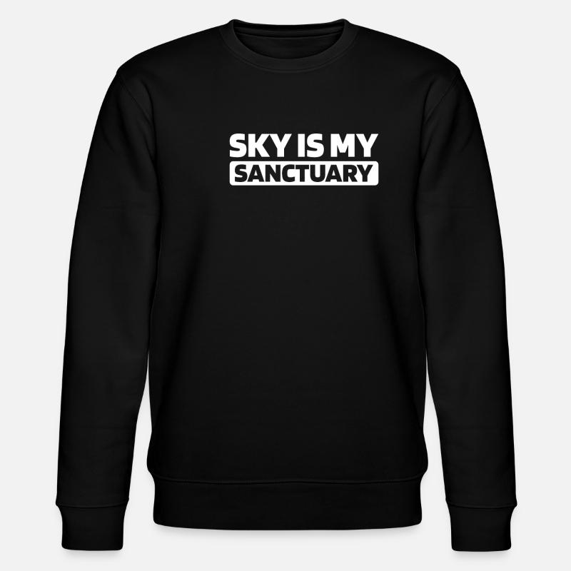 Paramoteur parapente - Sweat bio CHANGER Stanley/Stella Unisexe - noir