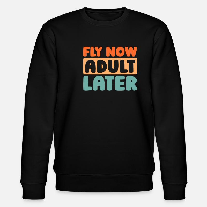 Paramotor paragliding - Stanley/Stella CHANGER Unisex Organic Sweatshirt - black
