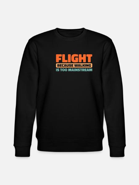 Paramotor paragliding - Stanley/Stella CHANGER Unisex Organic Sweatshirt - black