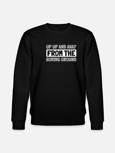 Paramotor paragliding - Stanley/Stella CHANGER Unisex Organic Sweatshirt - black
