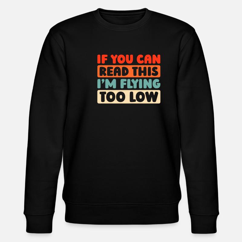 Paramoteur parapente - Sweat bio CHANGER Stanley/Stella Unisexe - noir