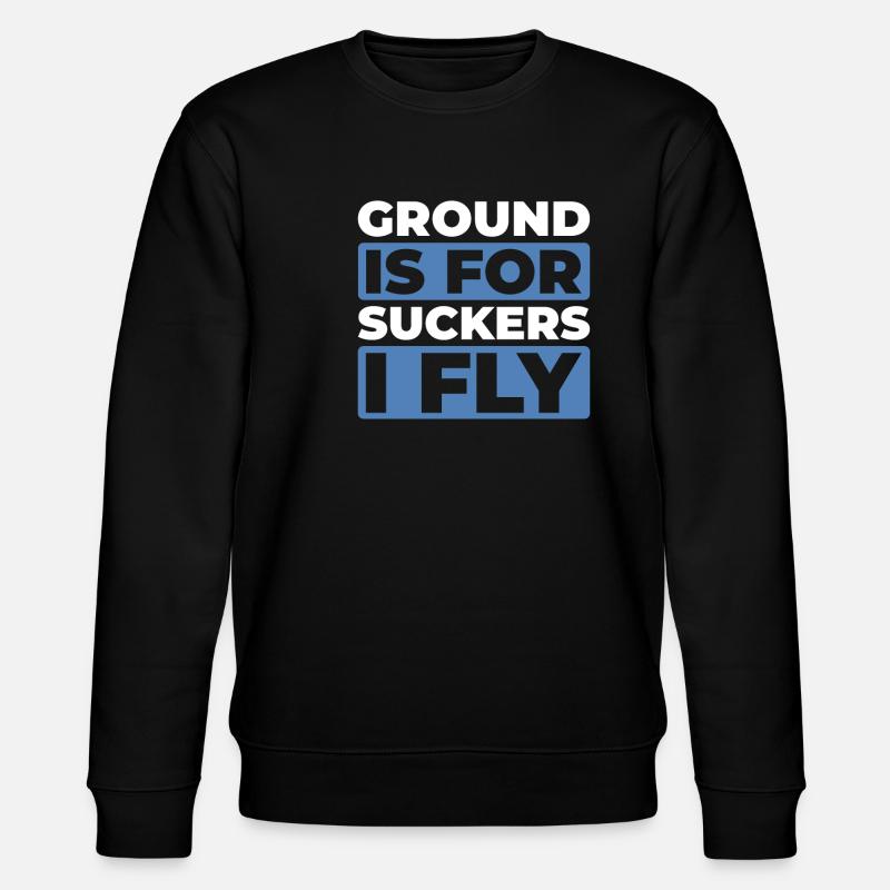 Paramoteur parapente - Sweat bio CHANGER Stanley/Stella Unisexe - noir