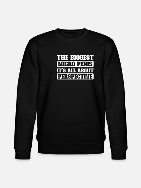 Black Humor Funny - Stanley/Stella CHANGER Unisex Organic Sweatshirt - black