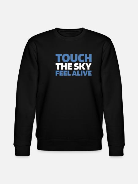 Paramotor paragliding - Stanley/Stella CHANGER Unisex Organic Sweatshirt - black