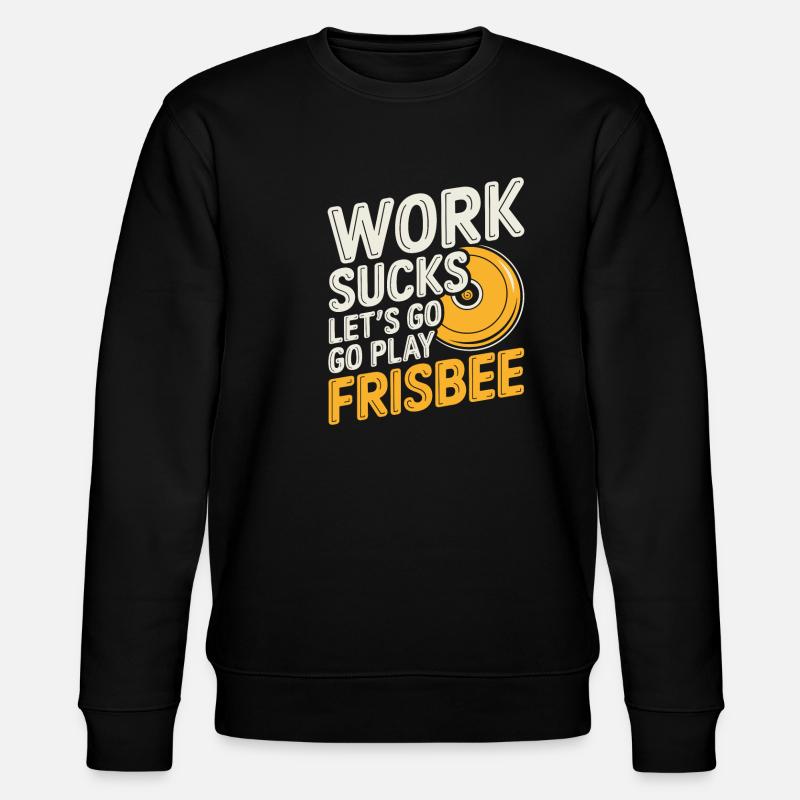 Frisbee - Sweat bio CHANGER Stanley/Stella Unisexe - noir