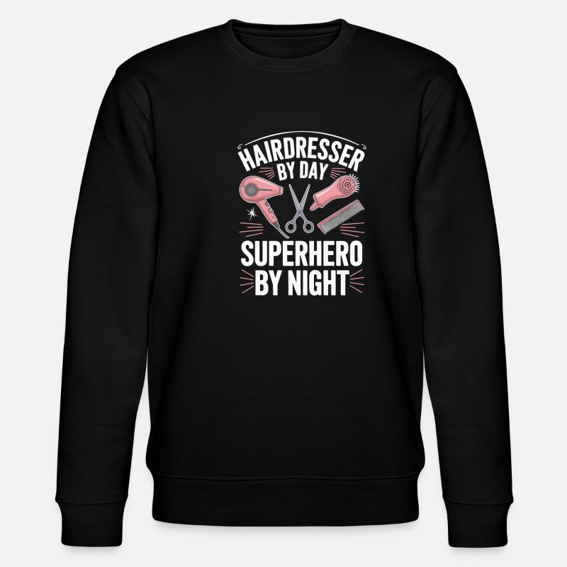 Coiffeur Coiffeur - Sweat bio CHANGER Stanley/Stella Unisexe - noir