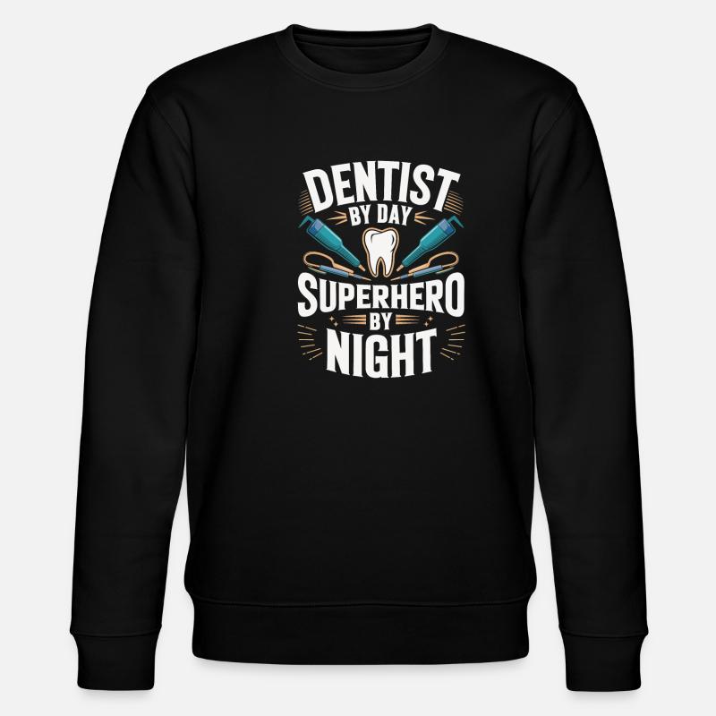 Zahnarzt Dentist - Stanley/Stella Unisex Bio-Sweatshirt CHANGER - Schwarz