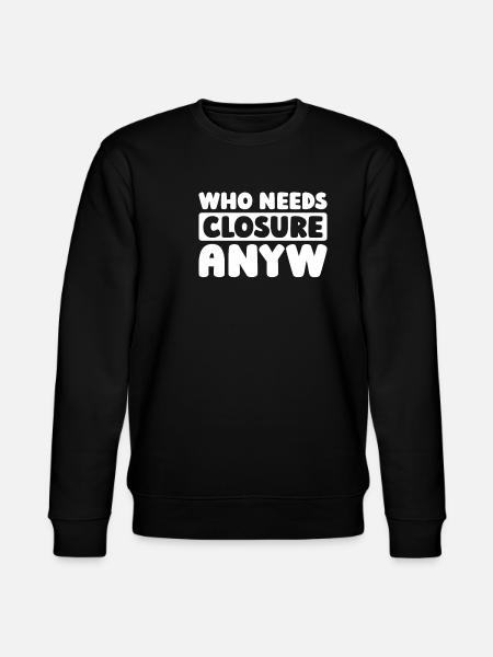 Black humor - Stanley/Stella CHANGER Unisex Organic Sweatshirt - black