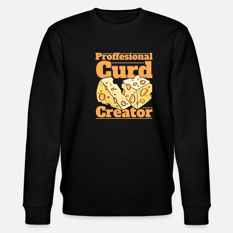 Cheesemaker - Stanley/Stella CHANGER Unisex Organic Sweatshirt - black