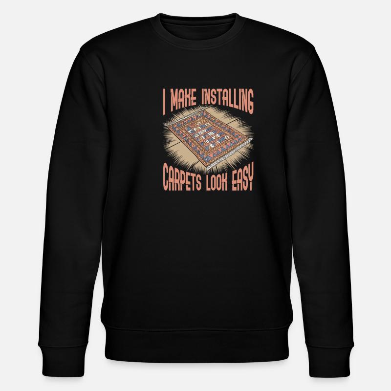 Installateur de tapis - Sweat bio CHANGER Stanley/Stella Unisexe - noir