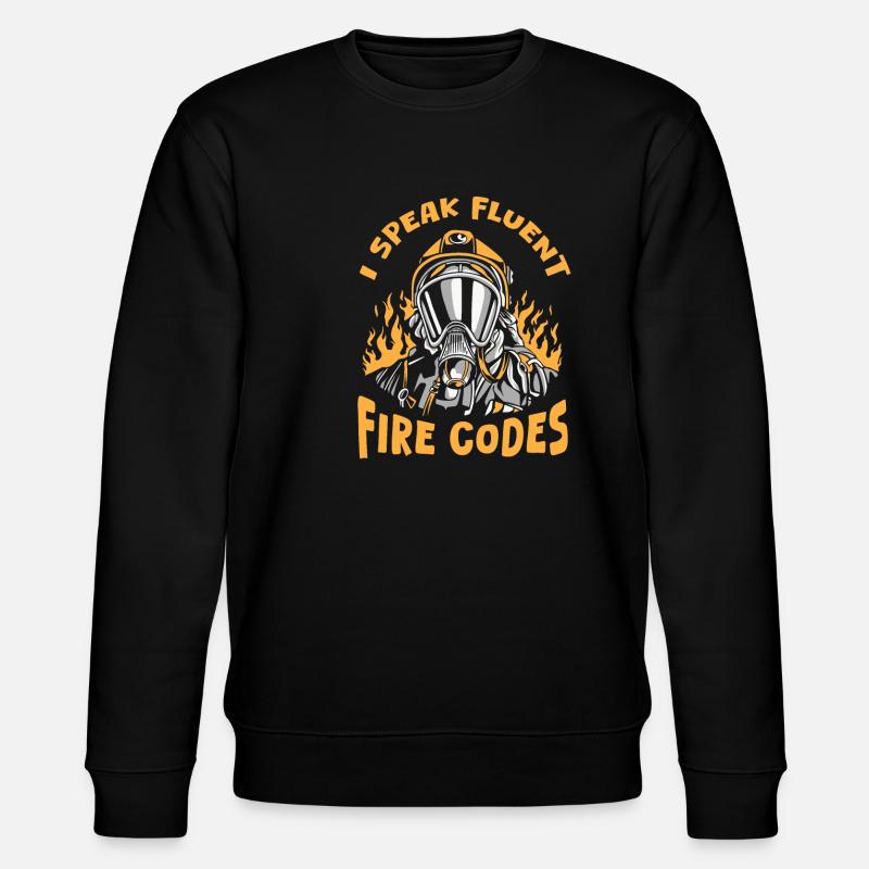 Fire marshal - Stanley/Stella CHANGER Unisex Organic Sweatshirt - black