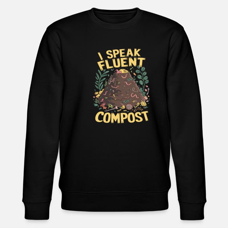 Biomass Technician - Stanley/Stella CHANGER Unisex Organic Sweatshirt - black