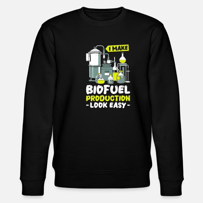 Technicien en biocarburants - Sweat bio CHANGER Stanley/Stella Unisexe - noir