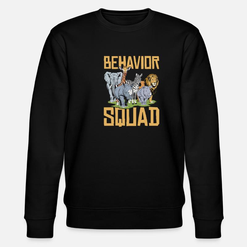 Éthologue Kader - Sweat bio CHANGER Stanley/Stella Unisexe - noir