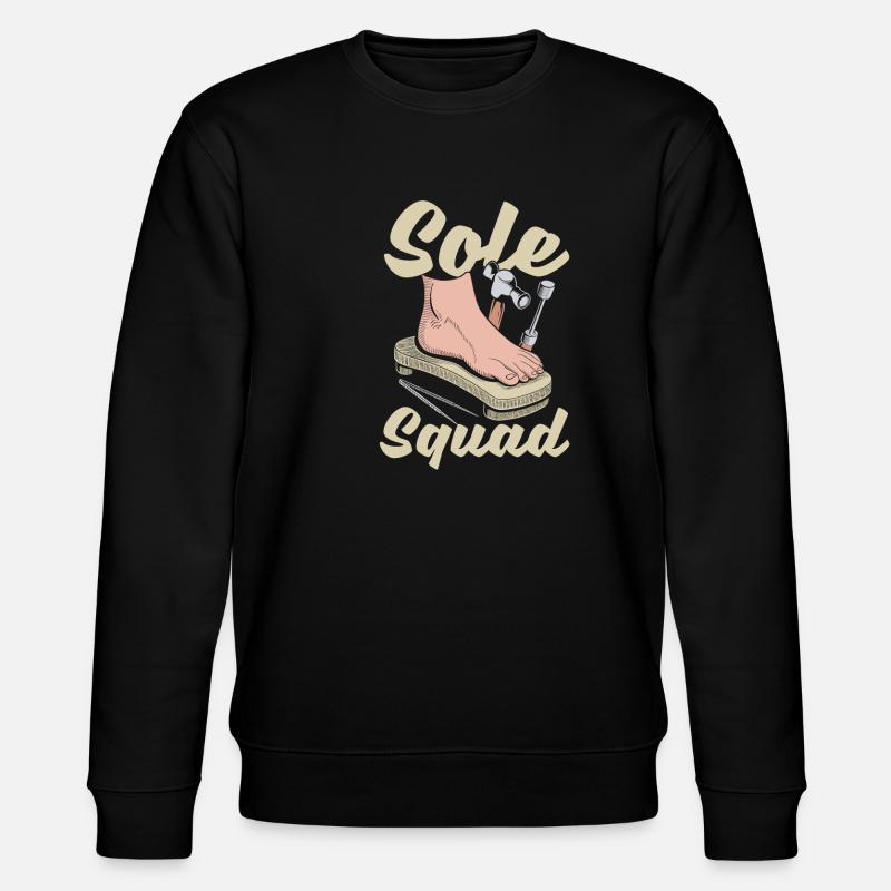 Chiropodist Squad - Stanley/Stella CHANGER Unisex Organic Sweatshirt - black