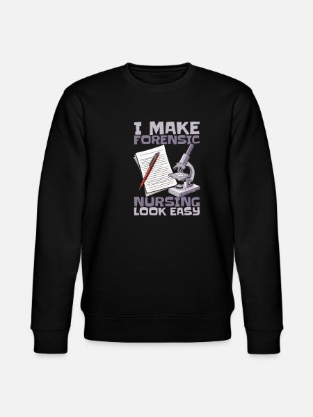 Forensic Nurse - Stanley/Stella CHANGER Unisex Organic Sweatshirt - black