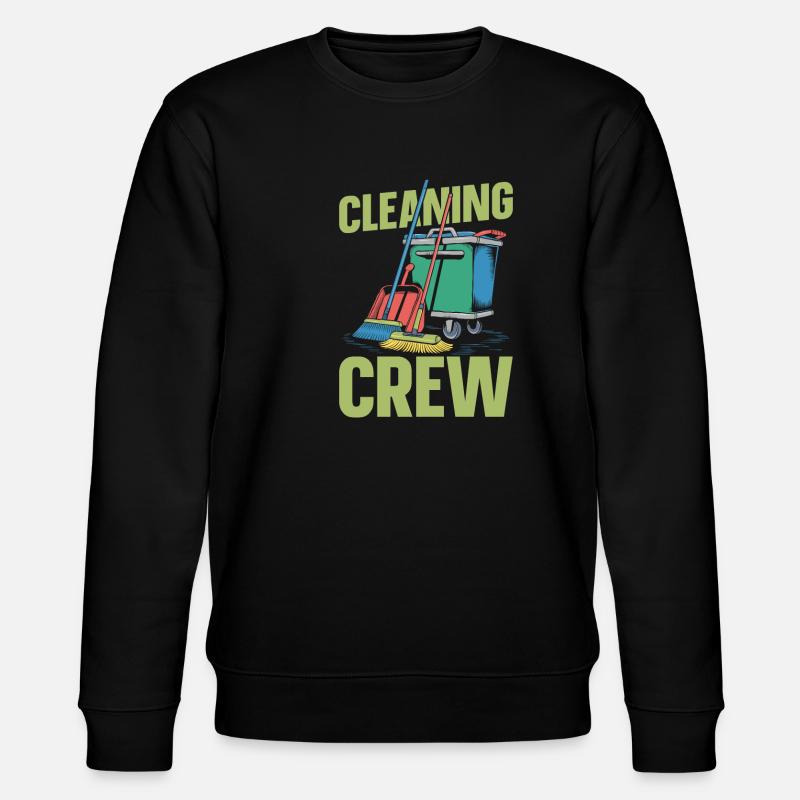 Reiniger Team - Stanley/Stella Unisex Bio-Sweatshirt CHANGER  - Schwarz