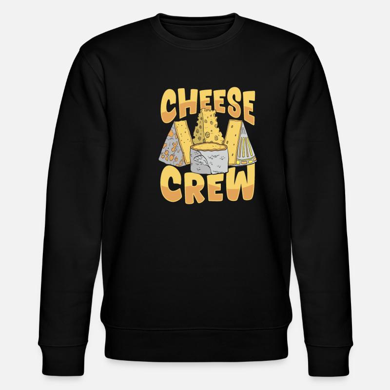 Équipe fromagère - Sweat bio CHANGER Stanley/Stella Unisexe - noir