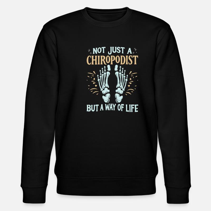 Chiropodist - Stanley/Stella CHANGER Unisex Organic Sweatshirt - black