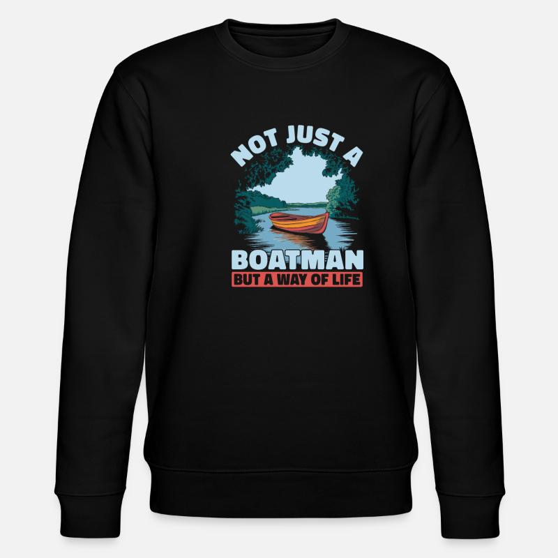 Bootsmann - Stanley/Stella Unisex Bio-Sweatshirt CHANGER  - Schwarz