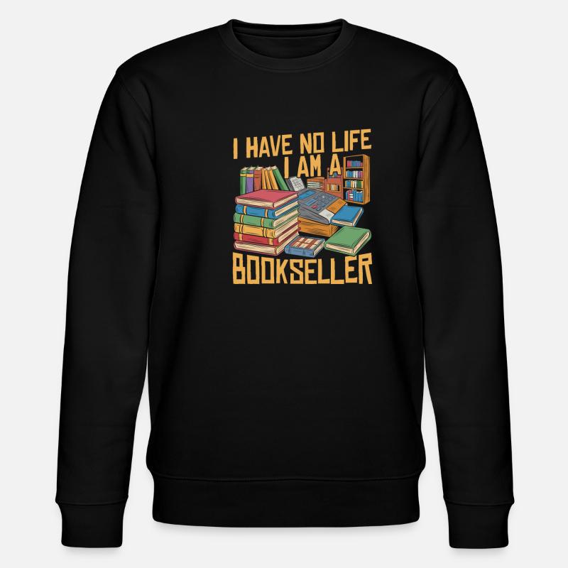 Libraire - Sweat bio CHANGER Stanley/Stella Unisexe - noir