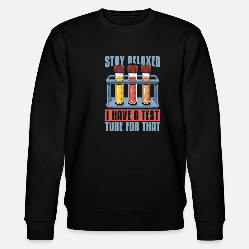 Laboratory assistant - Stanley/Stella CHANGER Unisex Organic Sweatshirt - black