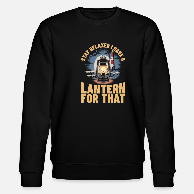 Lighthouse keeper - Stanley/Stella CHANGER Unisex Organic Sweatshirt - black