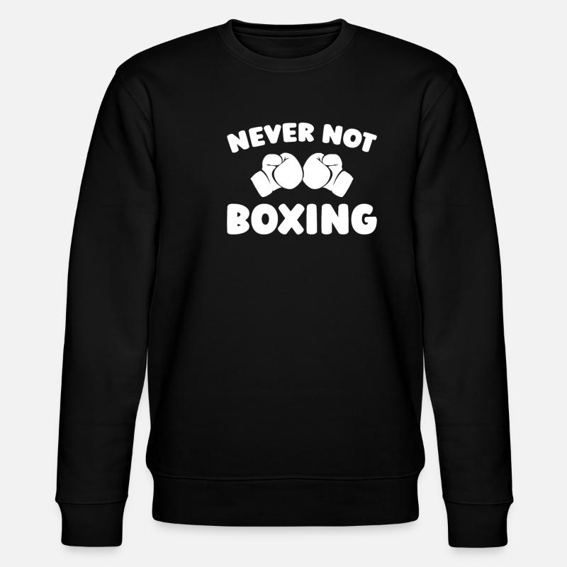 Boxen Boxer - Stanley/Stella Unisex Bio-Sweatshirt CHANGER - Schwarz