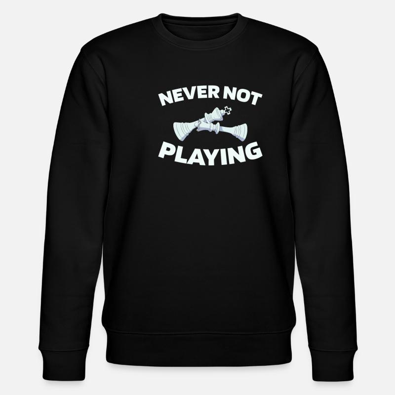 Chess - Stanley/Stella CHANGER Unisex Organic Sweatshirt - black