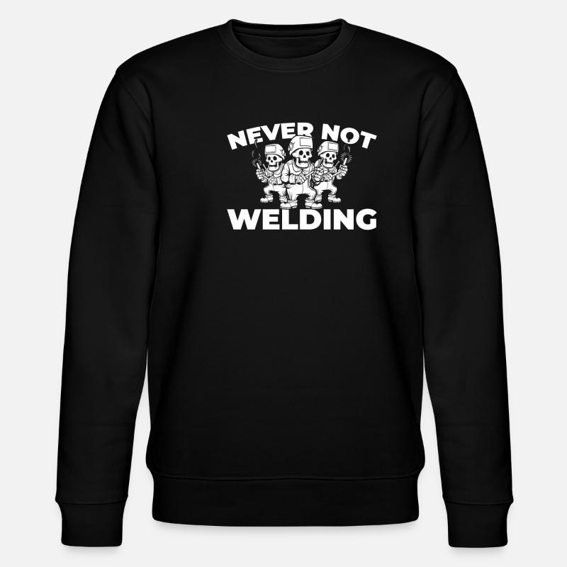 Welders Locksmiths - Stanley/Stella CHANGER Unisex Organic Sweatshirt - black