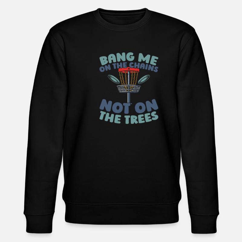 Frisbee Golf Disc Golf - Stanley/Stella CHANGER Unisex Organic Sweatshirt - black