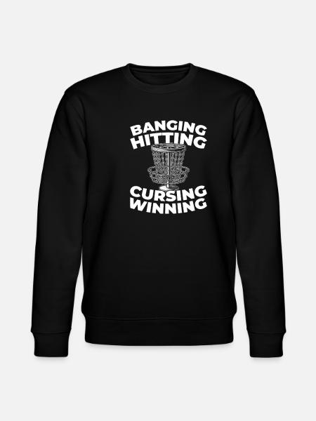 Frisbee Golf Disc Golf - Stanley/Stella CHANGER Unisex Organic Sweatshirt - black