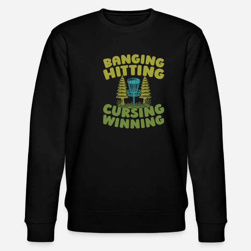 Frisbee Golf Disc Golf - Stanley/Stella CHANGER Unisex Organic Sweatshirt - black