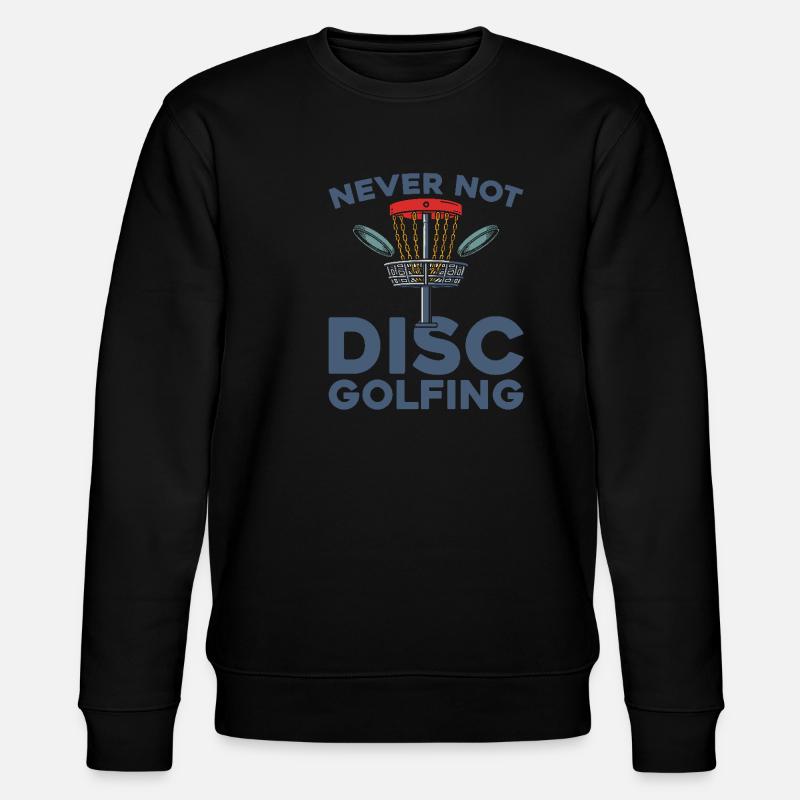 Frisbee Golf Disc Golf - Stanley/Stella CHANGER Unisex Organic Sweatshirt - black