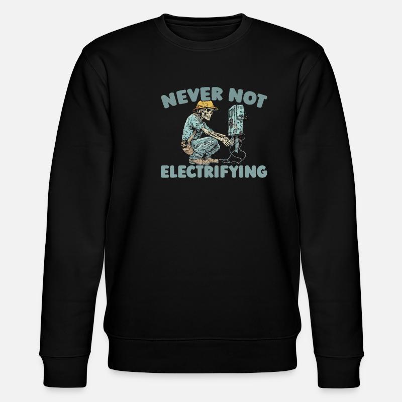 Électricien Électronicien Technicien en Electronique - Sweat bio CHANGER Stanley/Stella Unisexe - noir