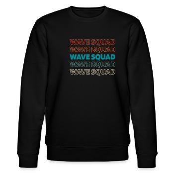 Chemie Chemiker Kader - Stanley/Stella Unisex Bio-Sweatshirt CHANGER  - Schwarz - Vorne - Nik (191cm) & Marisol (170cm)