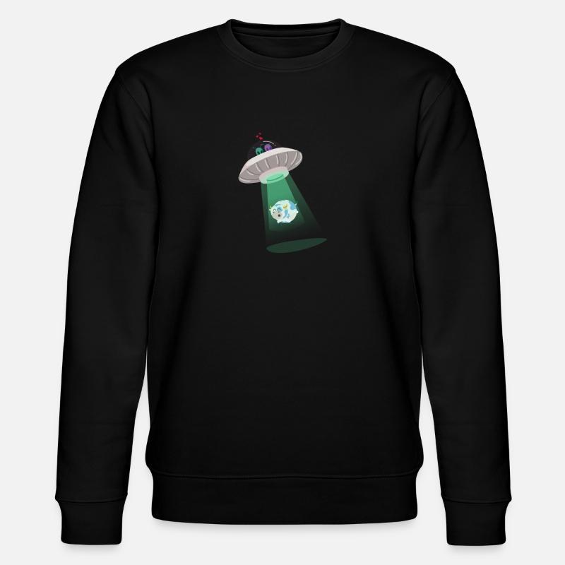Alienentführung - Stanley/Stella Unisex Bio-Sweatshirt CHANGER  - Schwarz