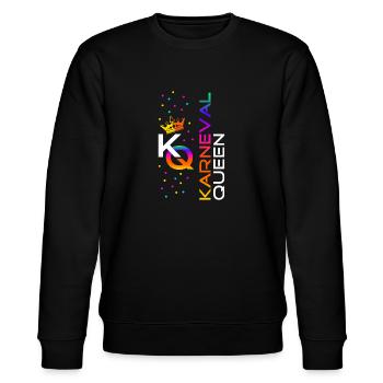 Carnival Queen - Stanley/Stella CHANGER Unisex Organic Sweatshirt - black - Front - Nik (191cm) & Marisol (170cm)