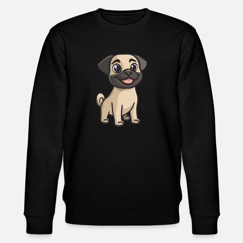 Kangal Hund Niedlich - Stanley/Stella Unisex Bio-Sweatshirt CHANGER  - Schwarz