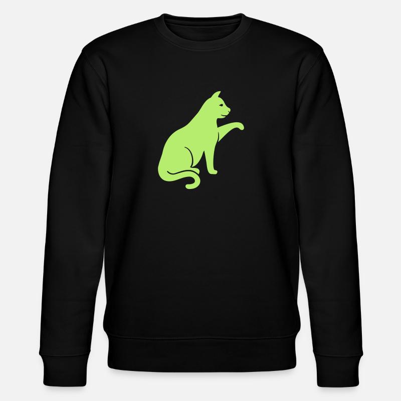 Chat - Sweat bio CHANGER Stanley/Stella Unisexe - noir