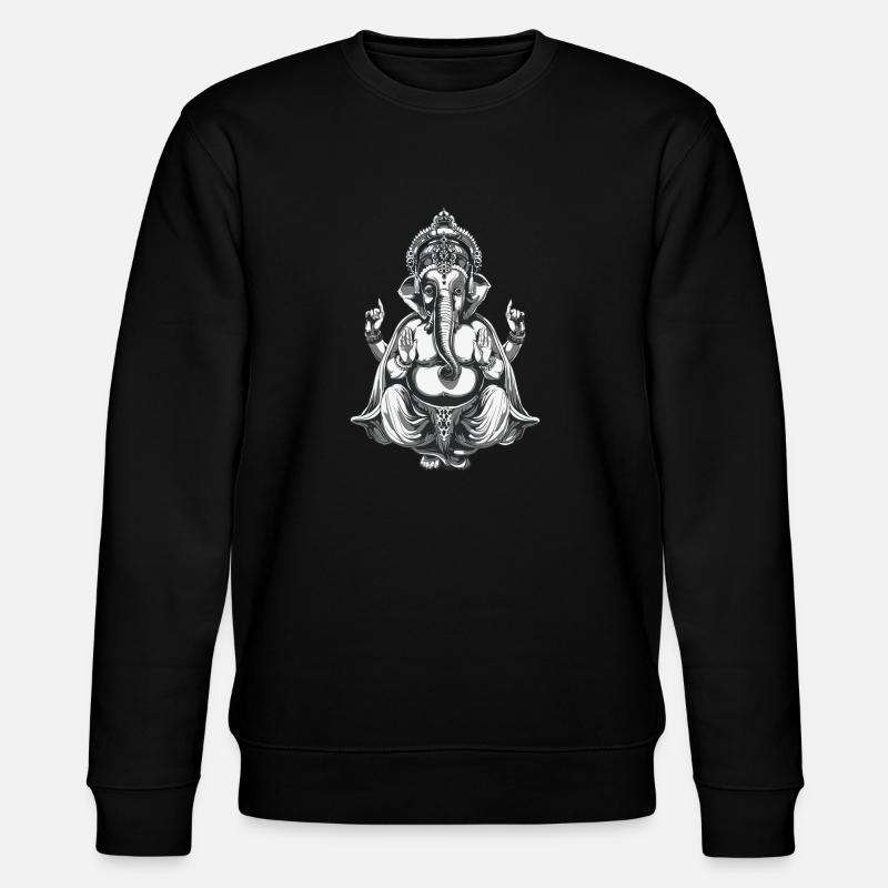 Ganesha deity Hindu - Sweat bio CHANGER Stanley/Stella Unisexe - noir