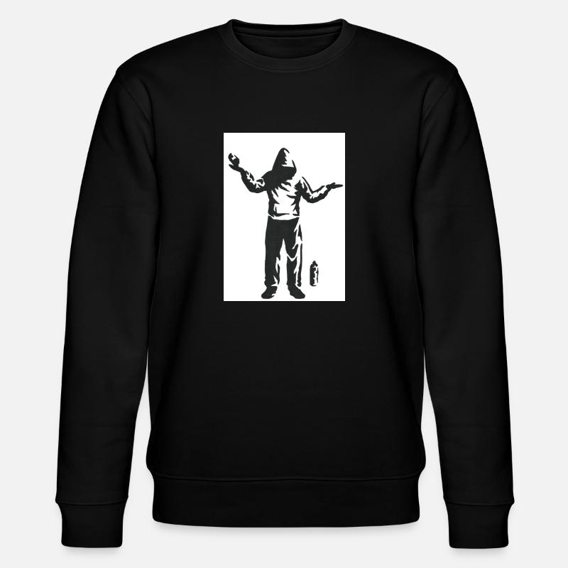 Sprayer - Stanley/Stella Unisex Bio-Sweatshirt CHANGER  - Schwarz